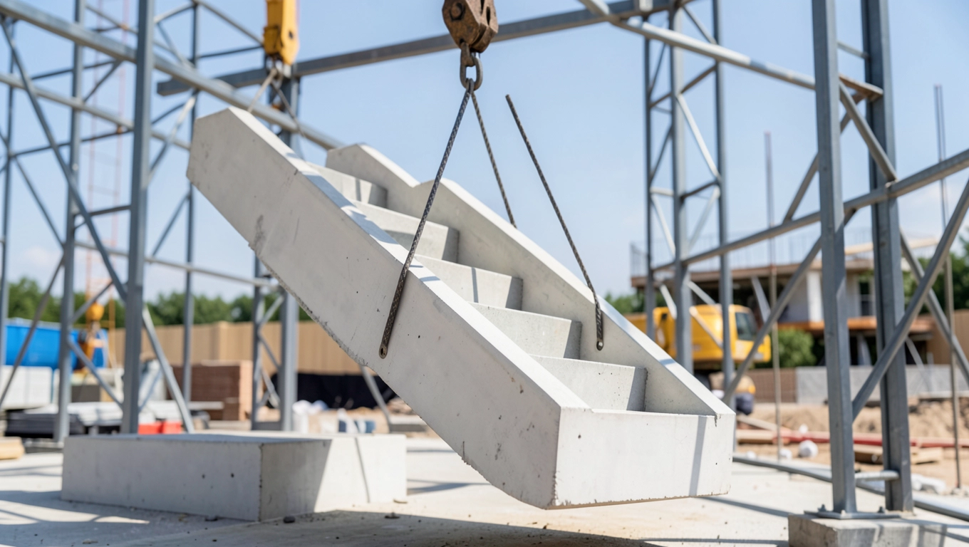 schody prefabrykowane zelbetowe