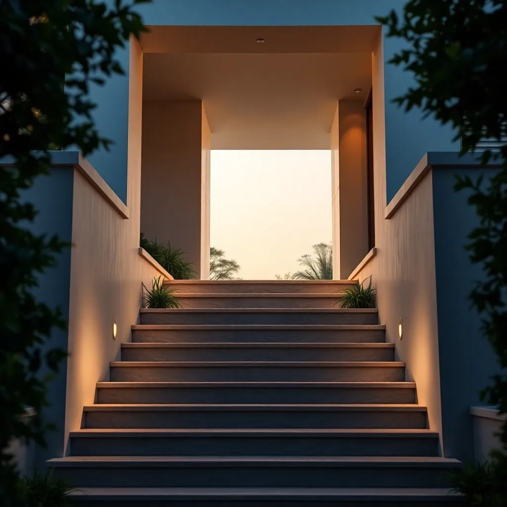 Schody wejściowe do domu inspiracje