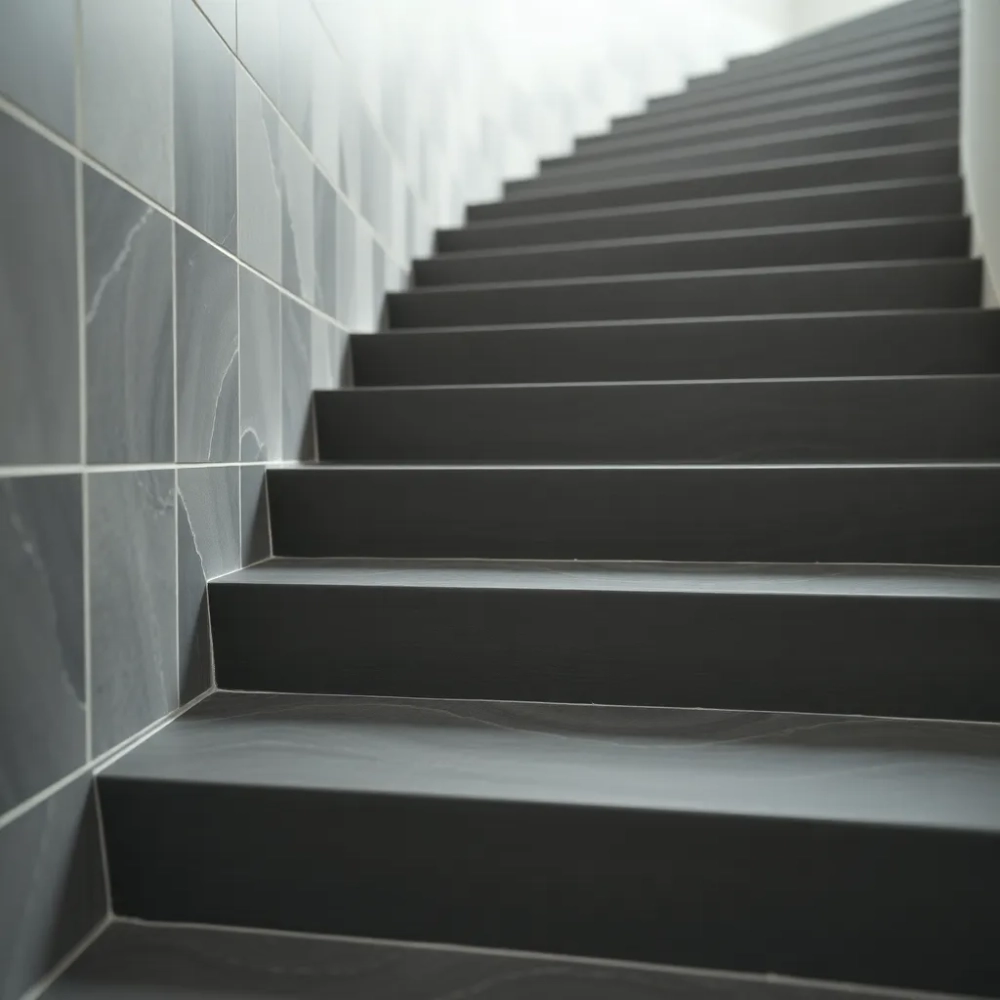 Schody z płytek gresowych