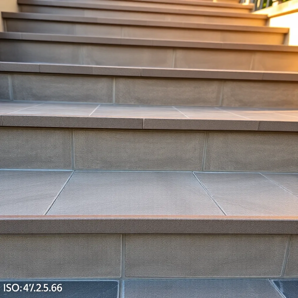 Schody z płytek zewnętrzne