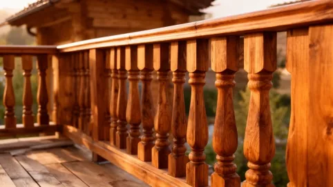 balustrada balkonowa drewniana jak zrobić