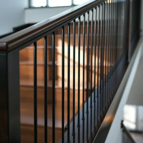 Balustrada metalowa na schody wewnętrzne