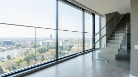 balustrady caloszklane bez poreczy