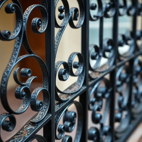 Balustrady kute wzory