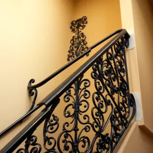 Balustrady schodowe kute wzory