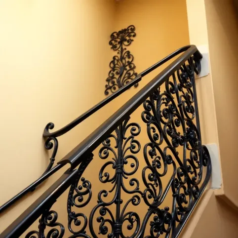 Balustrady schodowe kute wzory