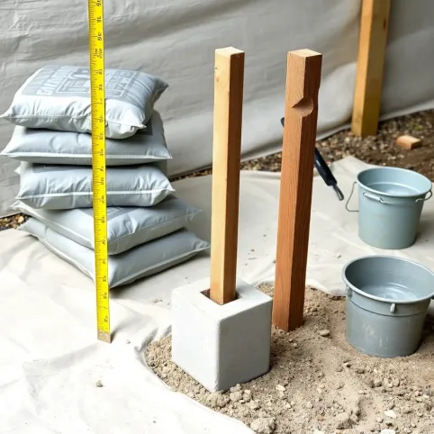 Betonowanie słupków ogrodzeniowych cena