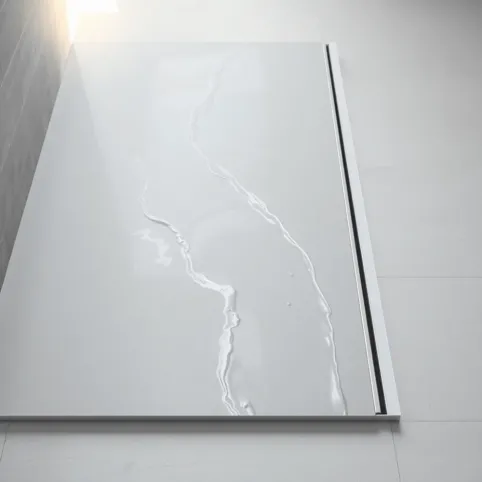 Brodzik posadzkowy z odpływem liniowym