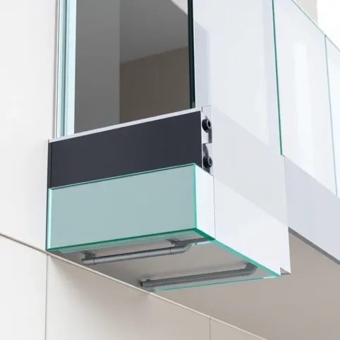 Ciepły montaż balustrady