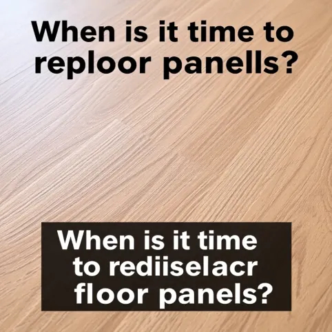 Co ile wymiana paneli podłogowych