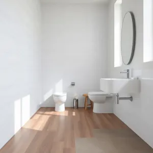 Co na podłogę do łazienki zamiast płytek