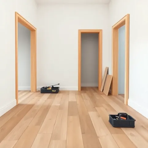 Co pierwsze podłogi czy drzwi