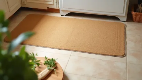 co położyć na płytki podłogowe w kuchni