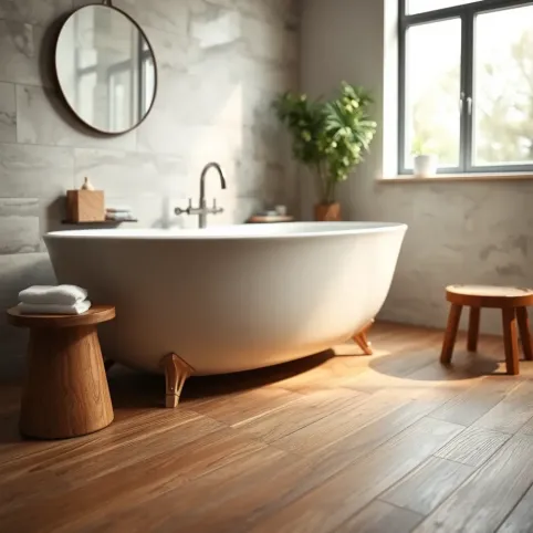 Co zamiast płytek do łazienki na podłogę