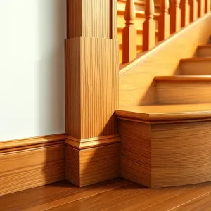 Cokoliki na schody drewniane