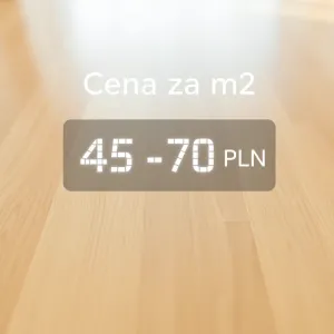 Cyklinowanie parkietu cena za m2