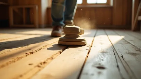 Cyklinowanie podłogi drewnianej