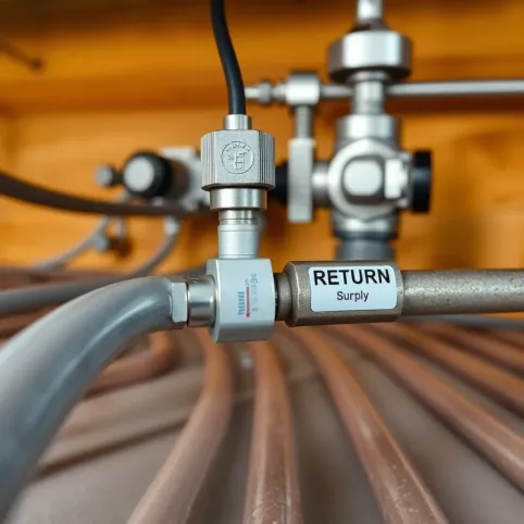 Czujnik temperatury podłogówki na zasilaniu czy powrocie