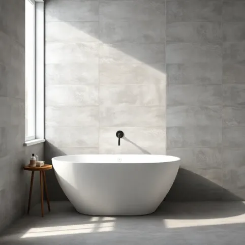 Czy gres podłogowy można położyć na ścianę