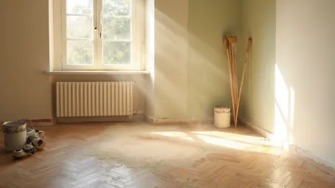 czy najpierw malować ściany czy cyklinować parkiet