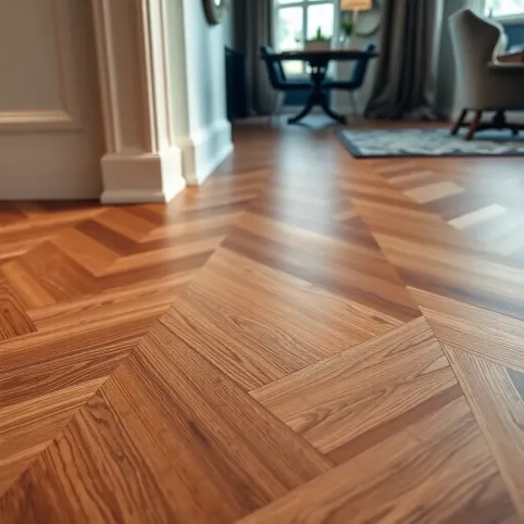 Czy panele podłogowe można układać w jodełkę