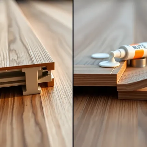 Czy panele podłogowe się klei