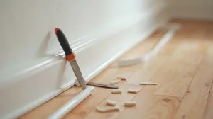 Czym docinać listwy przypodłogowe PCV