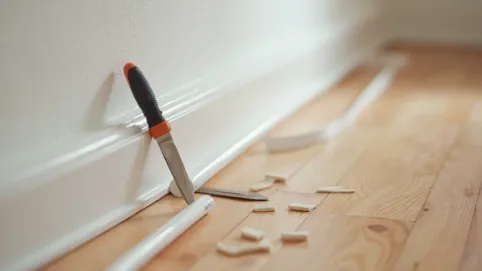 Czym docinać listwy przypodłogowe PCV