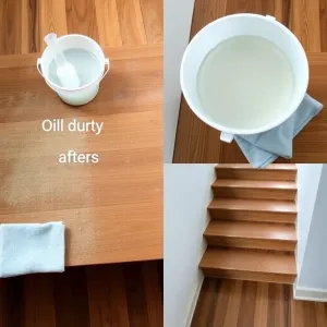 Czym myć schody drewniane olejowane