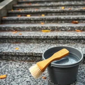 Czym myć schody granitowe