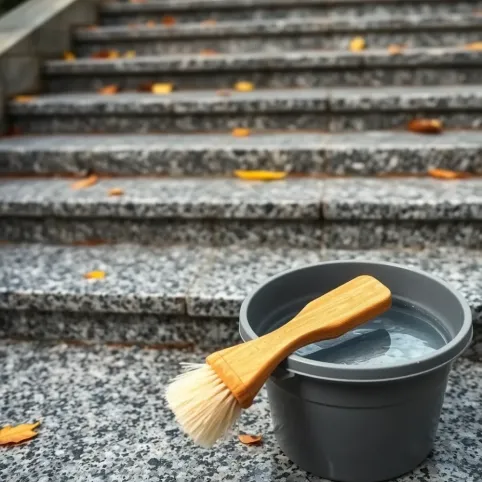 Czym myć schody granitowe