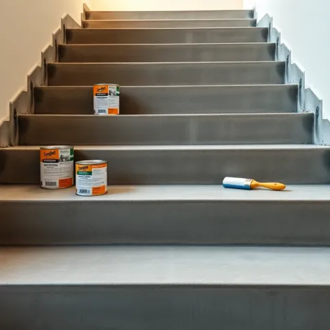 Czym pomalować betonowe schody wewnętrzne