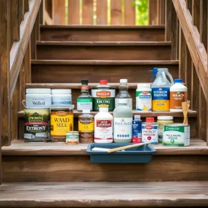 Czym pomalować drewniane schody na zewnątrz