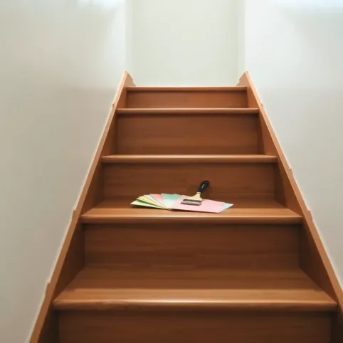 Czym pomalować lakierowane schody