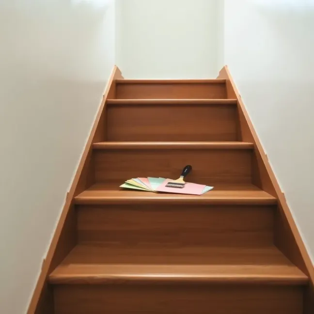 Czym pomalować lakierowane schody