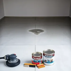 Czym pomalować posadzkę w garażu