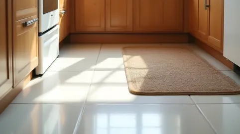 czym przykryć płytki podłogowe w kuchni