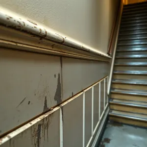 Czym umyc lamperie na klatce schodowej