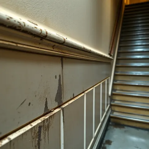 Czym umyc lamperie na klatce schodowej