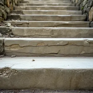 Czym wyrównać schody na zewnątrz