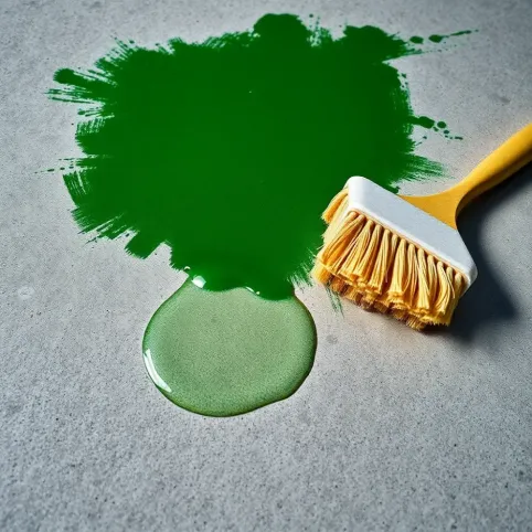 Czym zmyć spray z betonu