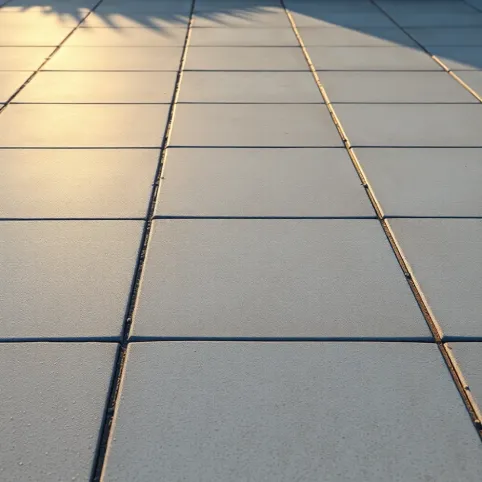 Czyszczenie tarasu z płyt betonowych