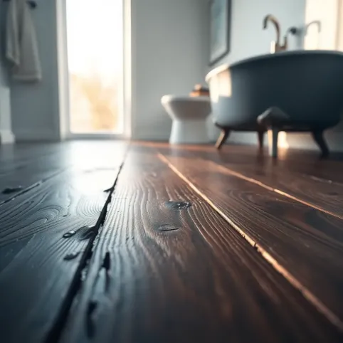 Deska podłogowa do łazienki