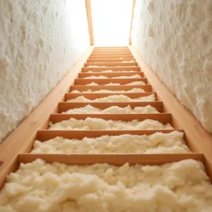 Dodatkowe ocieplenie schodów strychowych