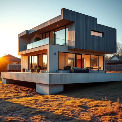 Dom na płycie fundamentowej