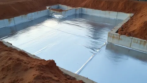 Elastyczna folia na fundamenty