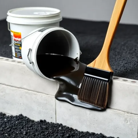 Emulsja asfaltowa do izolacji fundamentów