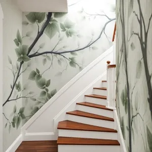 Fototapeta na klatce schodowej