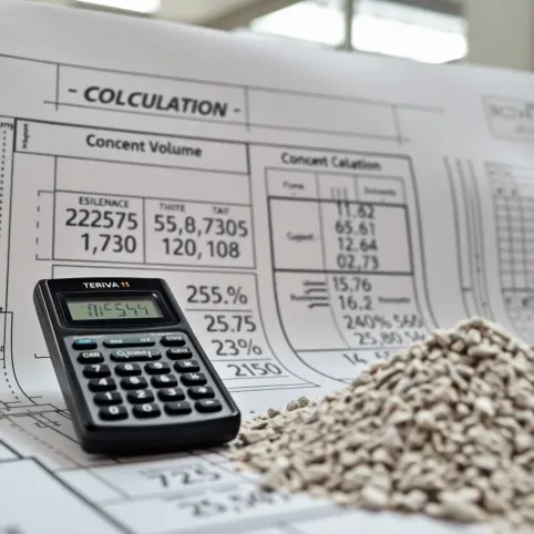 Ile betonu na strop Teriva 1