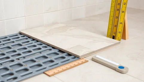 Ile kleju pod płytki na ogrzewanie podłogowe